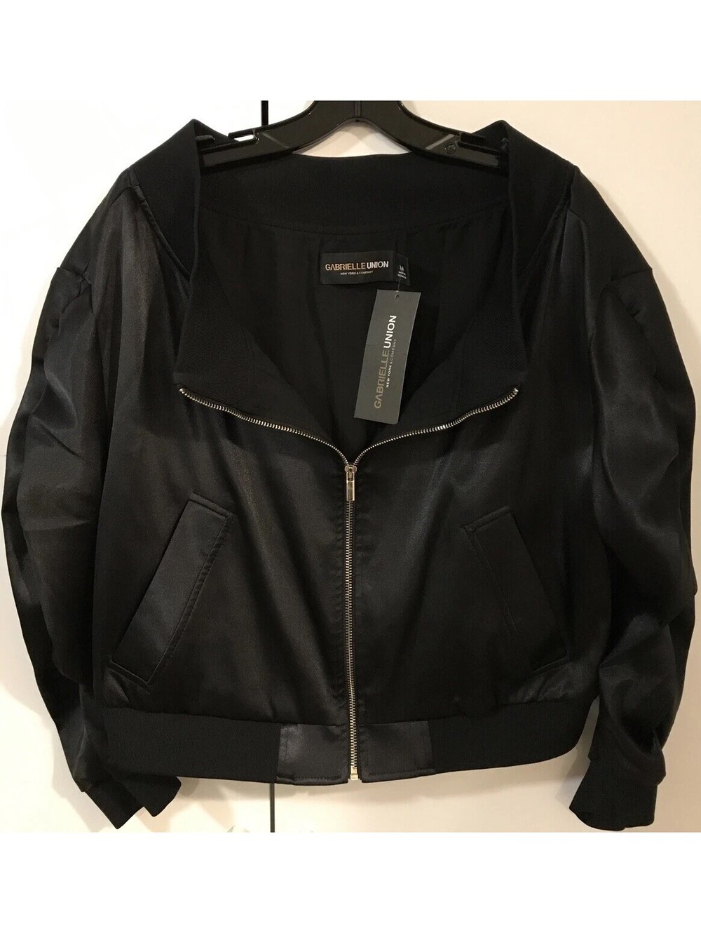Gabrielle Union Medium Womens New York & Company Black Jacket NWT! M152